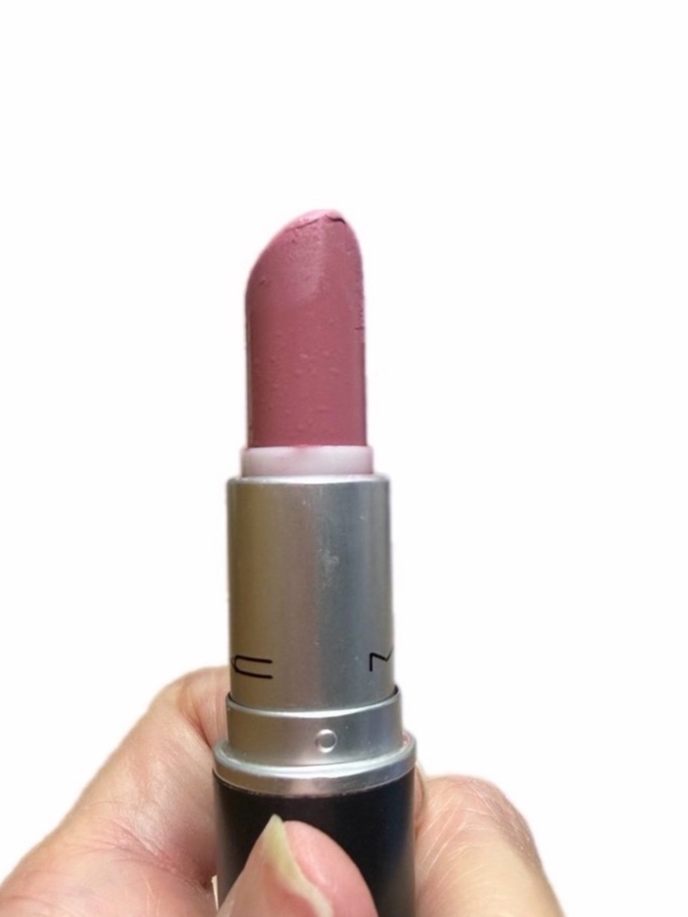 Pink Plaid Mac Cosmetics lipstick